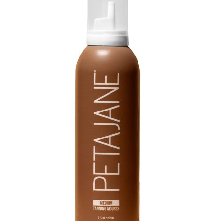 Medium Tanning Mousse 7Oz - Sunless Self-Tanner for a Natural, Streak-Free, Organically Derived, Lightweight & Fast Absorbing, Non-Sticky, for All Skin Types, Vegan & Cruelty-Free