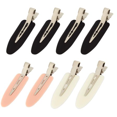 8Pcs No Bend No Crease Hair Clips- Styling Duck Bill Clips Alligator Hair Barrettes for Styling Sectioning, Christmas Small Gifts for Women Girls Salon Hairstyle Hairdressing Bangs Waves Makeup